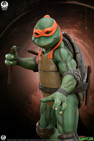 Teenage Mutant Ninja Turtles Statue 1/2 Michelangelo Deluxe Edition 84 cm [9]