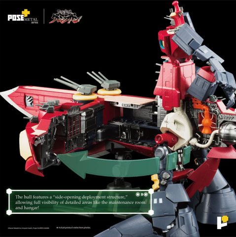 Tengen Toppa Gurren Lagann POSE+METAL series Statue Dai-Gurren 33 cm [3]