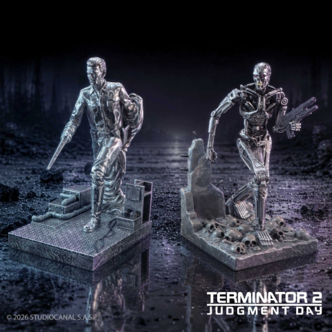 Terminator 2 Bookends T-1000 vs T-800 19 cm [4]
