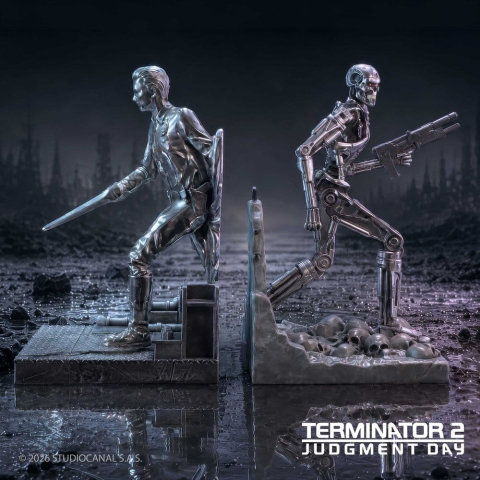 Terminator 2 Bookends T-1000 vs T-800 19 cm [3]