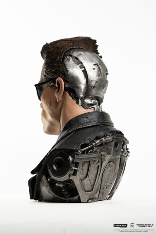 Terminator 2 Replik 1/1 T-800 Model 101 Battle Damaged Art Mask 47 cm [5]