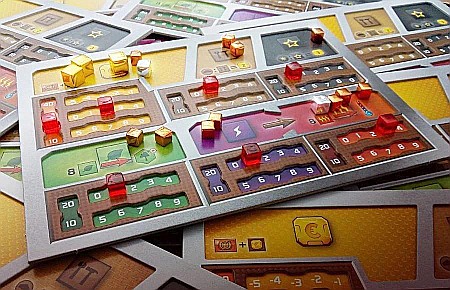 Board Games - Terraforming Mars: Dual Layer Player Boards (set de 5 buc)