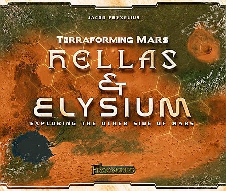 Extensii card games - Terraforming Mars: Hellas and Elysium
