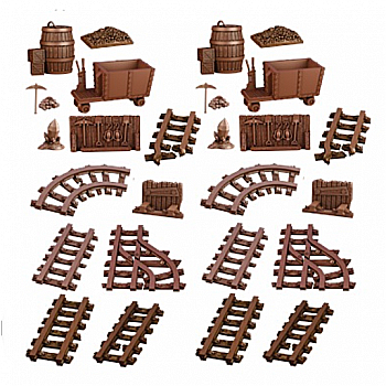 Accesorii pentru boardgames - Terrain Crate: Abandoned Mine