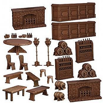 Accesorii pentru boardgames - Terrain Crate: Tavern