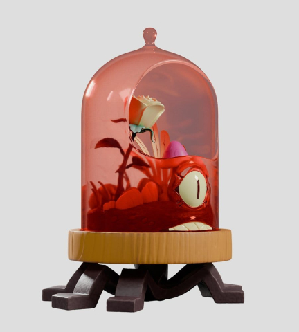 Terrorium PVC Figure Crab Cloche (Glow in the Dark) 16 cm [2]