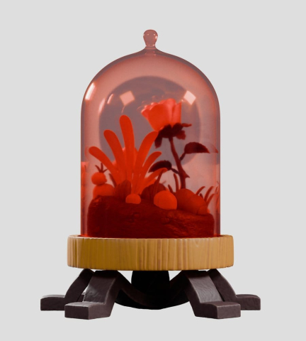 Terrorium PVC Figure Crab Cloche (Glow in the Dark) 16 cm [3]