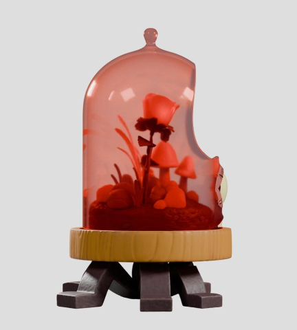Terrorium PVC Figure Crab Cloche (Glow in the Dark) 16 cm [5]