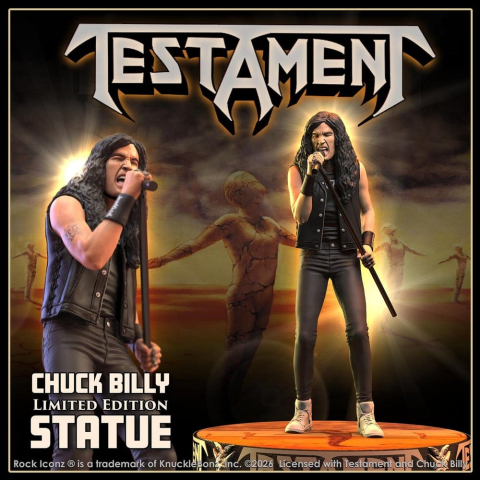 Testament Rock Iconz Chuck Billy 22 cm [3]