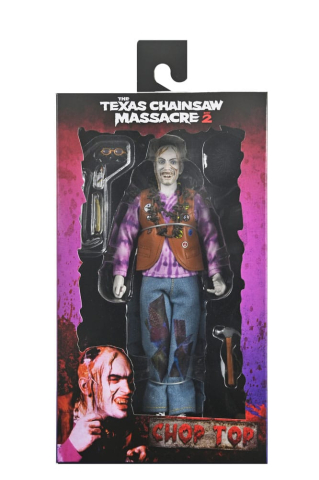 Figurine - Texas Chainsaw Massacre 2 - Figurina Chop Top 20 cm