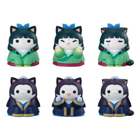 PRECOMENZI - The Apothecary Diaries Mega Cat Project Mini Figures Cats in the Palace! 3 cm Blind Box Display (8) (Repeat)
