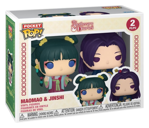 PRECOMENZI - The Apothecary Diaries Pocket POP! figures 2-Pack Maomao & Jinshi 4 cm