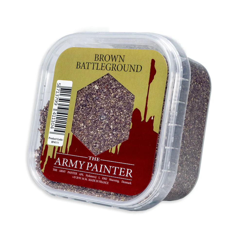 Board Games - The Army Painter Brown Battleground Basing Material