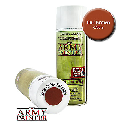 Accesorii jocuri de societate - The Army Painter - Colour Primer - Fur Brown