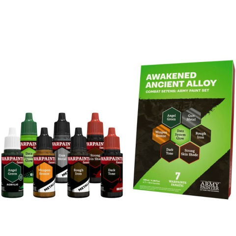 Board Games - The Army Painter Combat Se7en: Awakened Ancient Alloy