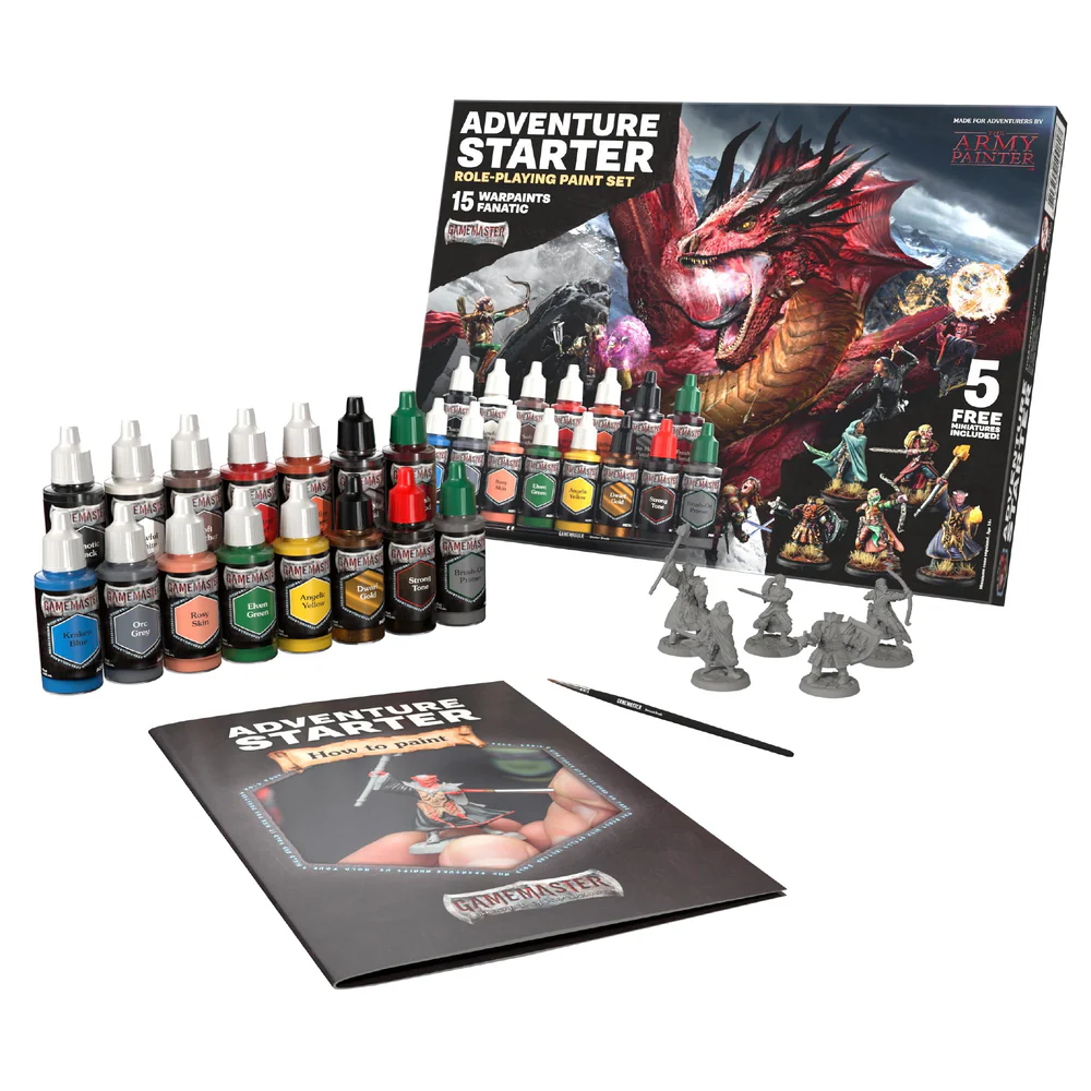 The Army Painter GameMaster Adventure Starter Paint Set [1]