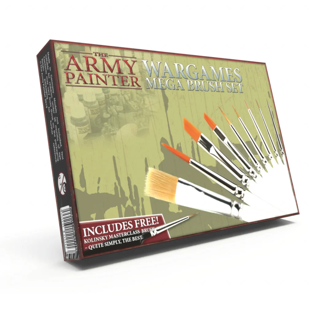 Accesorii pentru boardgames - The Army Painter - Mega Brush Set (box)