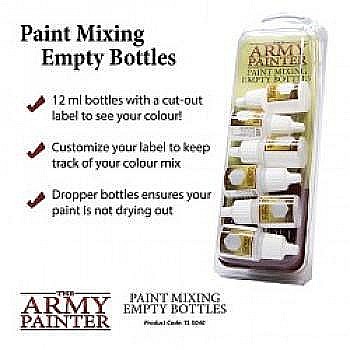 The Army Painter - The Army Painter - Paint Mixing Empty Bottles