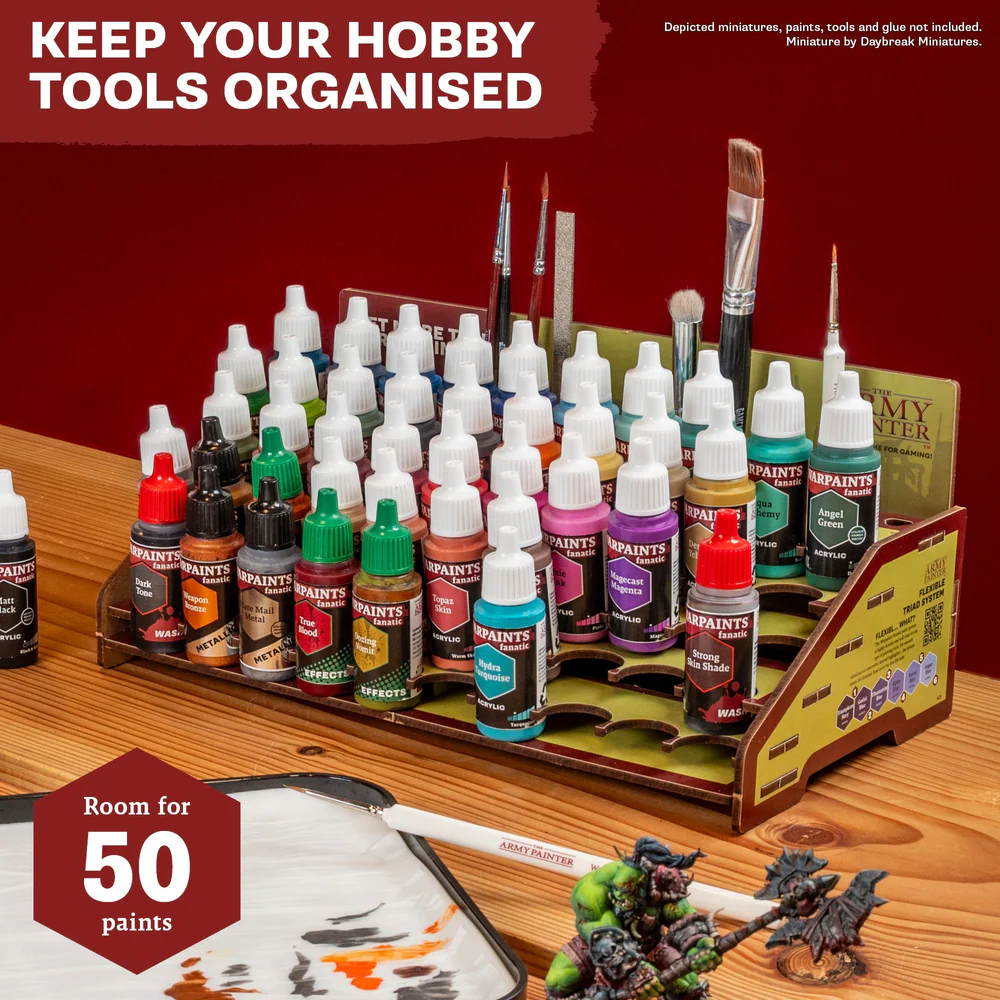 The Army Painter Paint Station 50 MDF Organizator Vopsele [2]