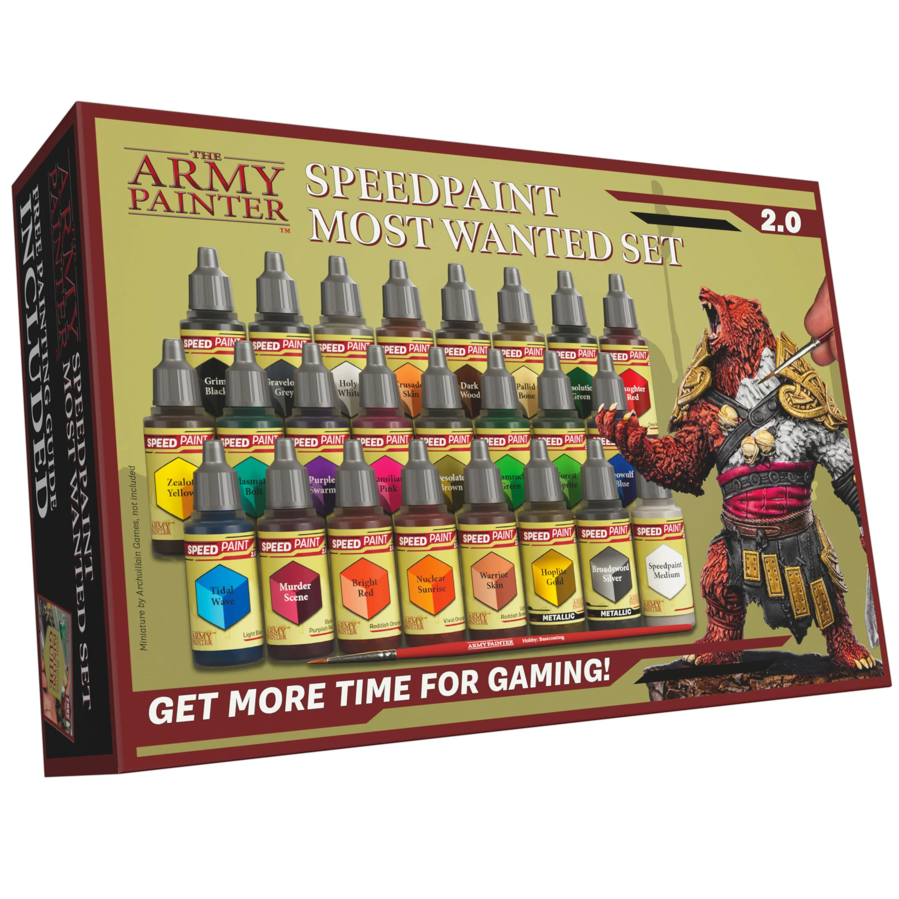 Board Games - The Army Painter Speedpaint Starter Set 2.0 – One-Coat Painting Solution