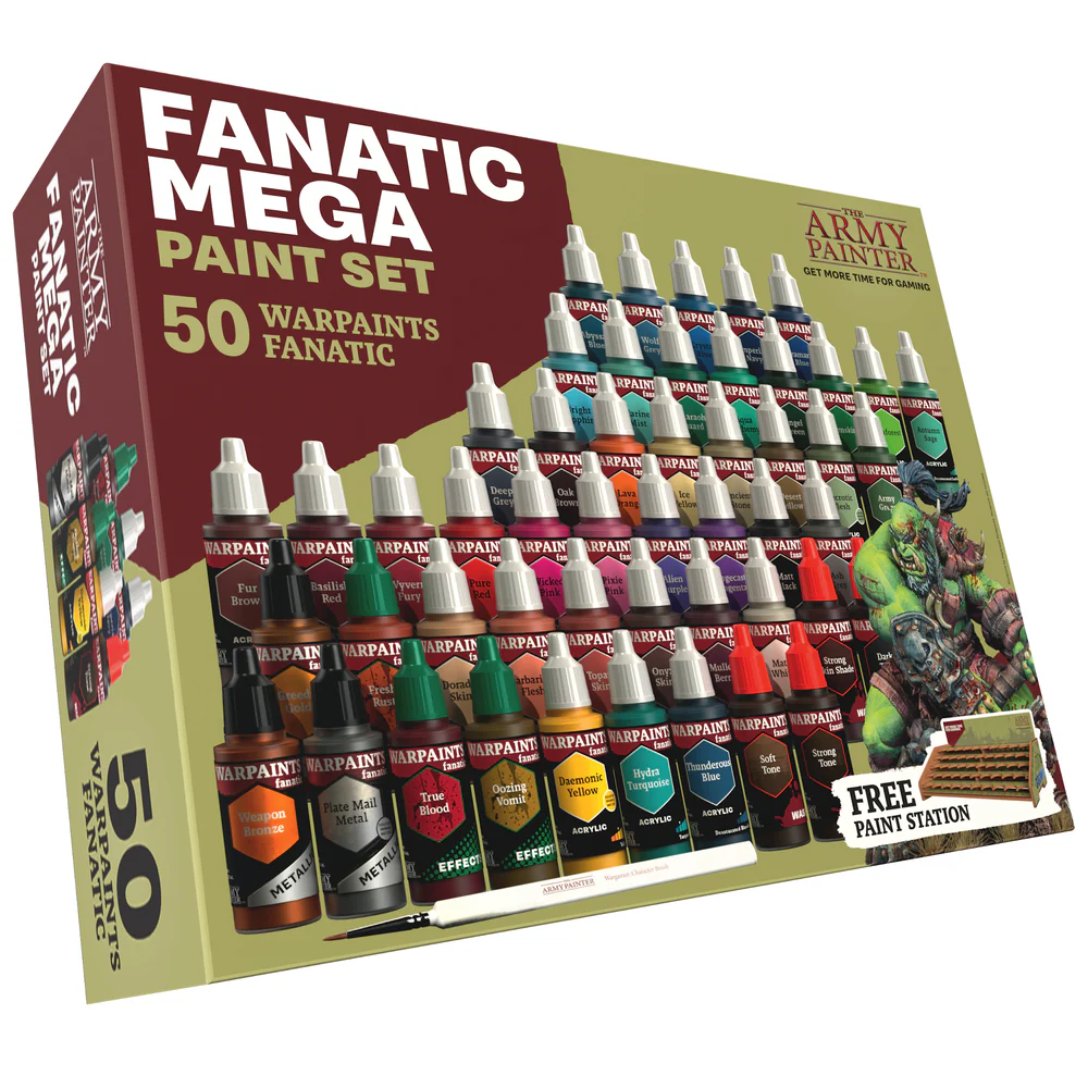 Accesorii pentru boardgames - The Army Painter - Warpaints Fanatic: Mega Set