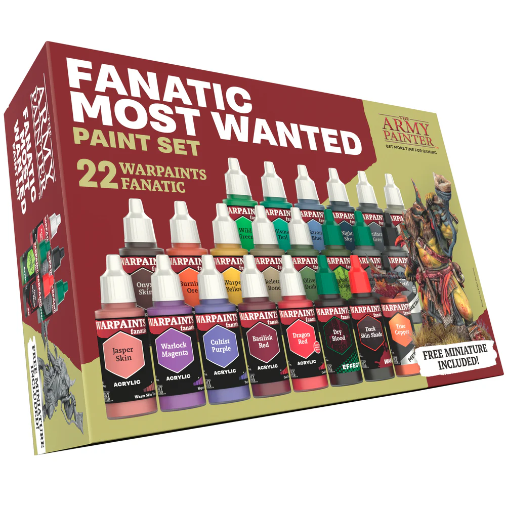 Accesorii pentru boardgames - The Army Painter - Warpaints Fanatic: Most Wanted Paint Set