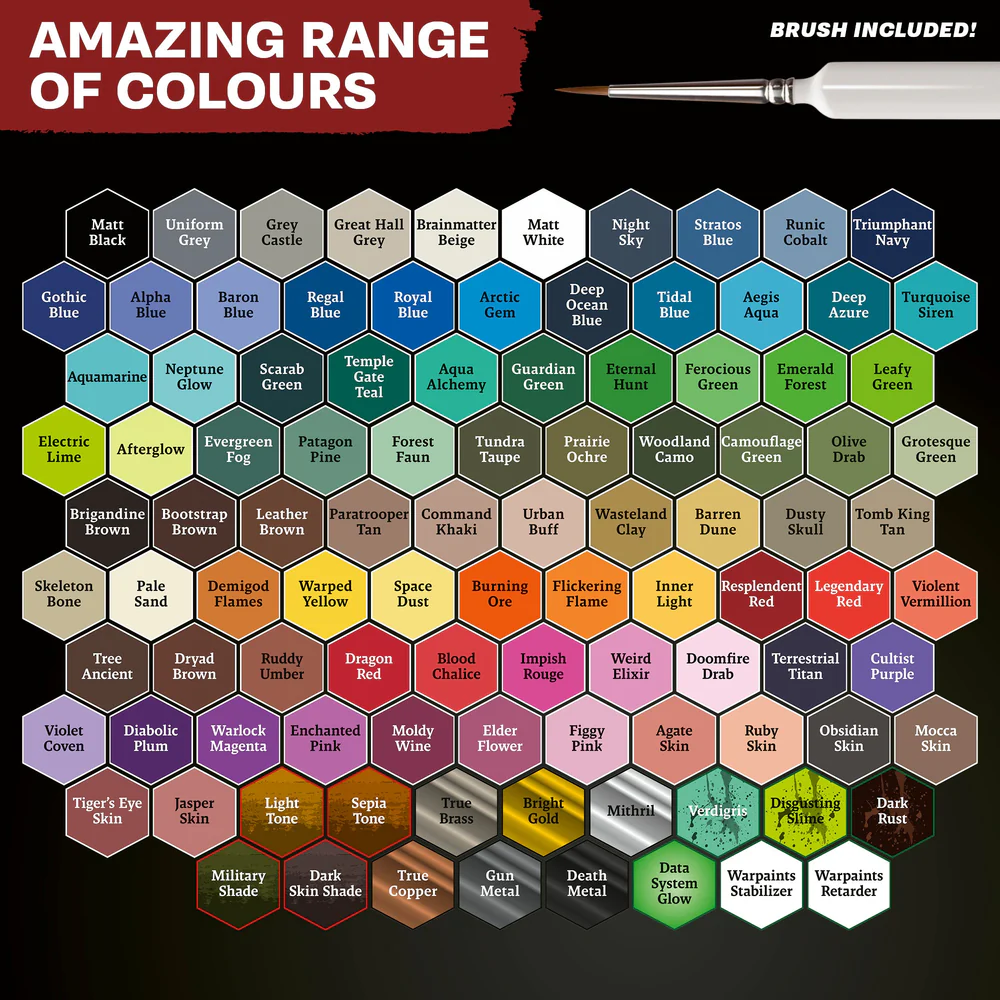 The Army Painter Warpaints Fanatic Wargamers Paint Set [2]