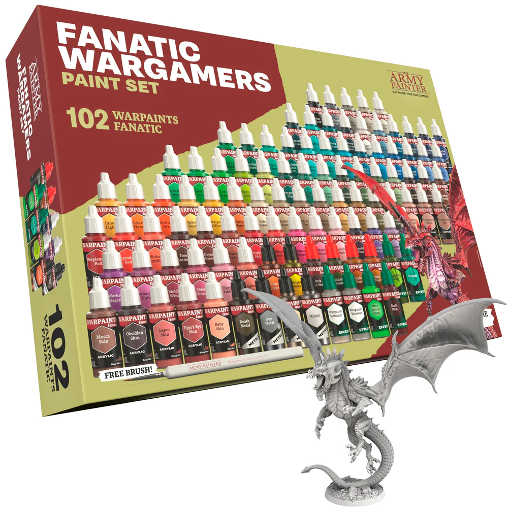 Board Games - The Army Painter Warpaints Fanatic Wargamers Paint Set