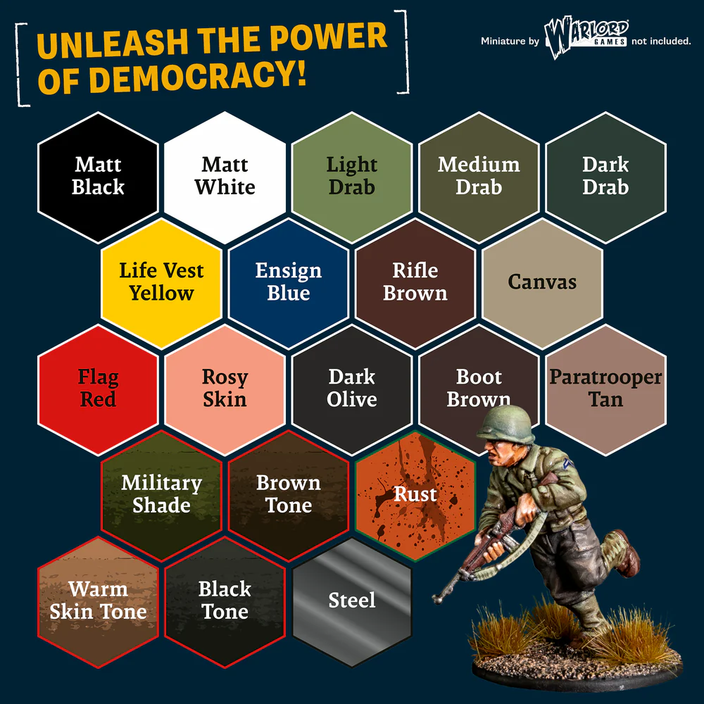 The Army Painter - Warpaints Historical WWII American Paint Set [1]