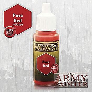 Accesorii jocuri de societate - The Army Painter - Warpaints: Pure Red
