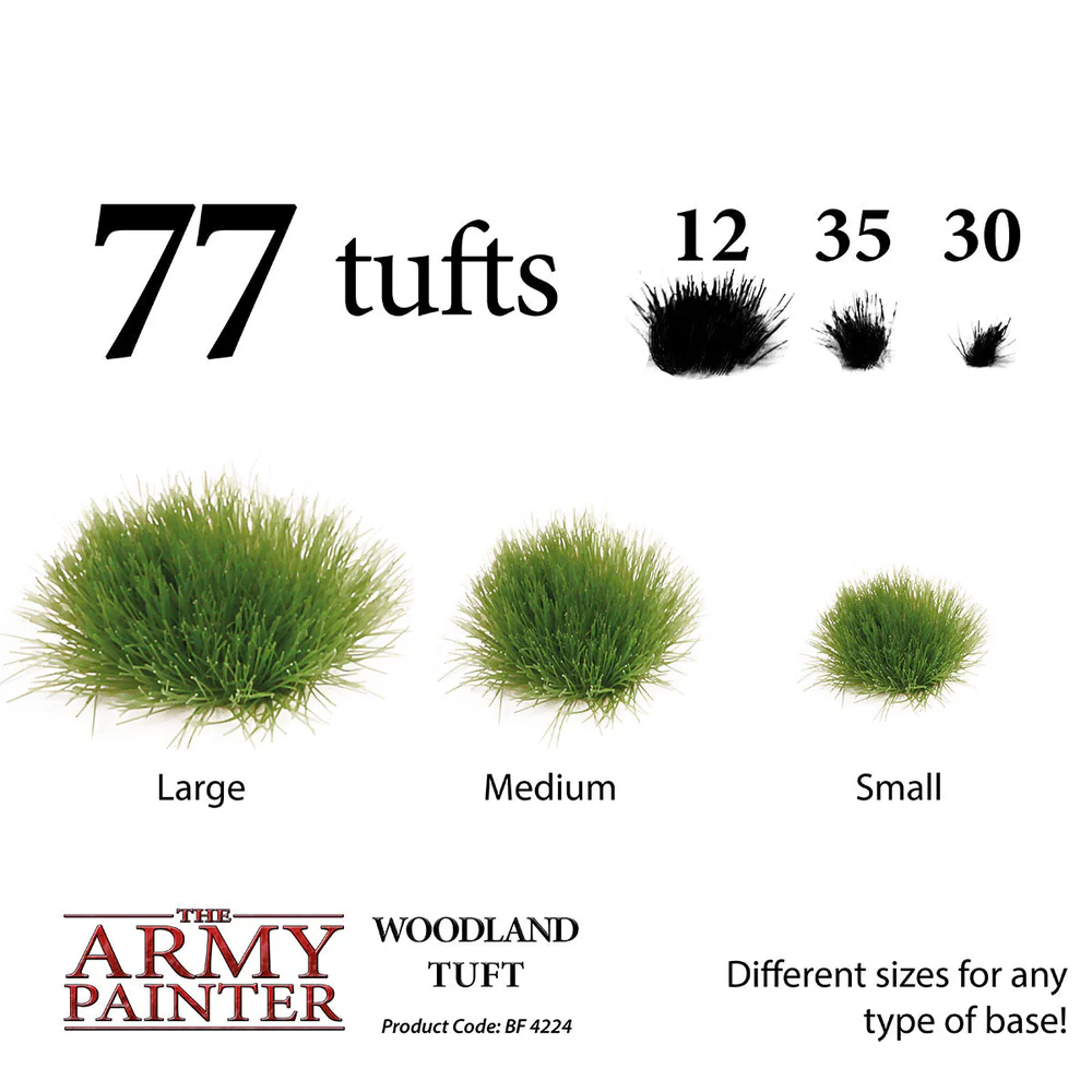 The Army Painter Woodland Tuft Basing Decor [1]