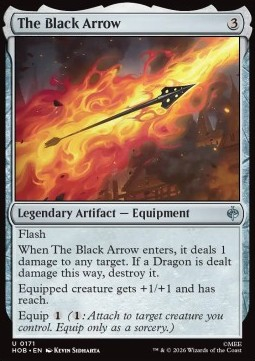 Magic: The Gathering Singles - The Black Arrow The Hobbit - Singles 171 FOILED