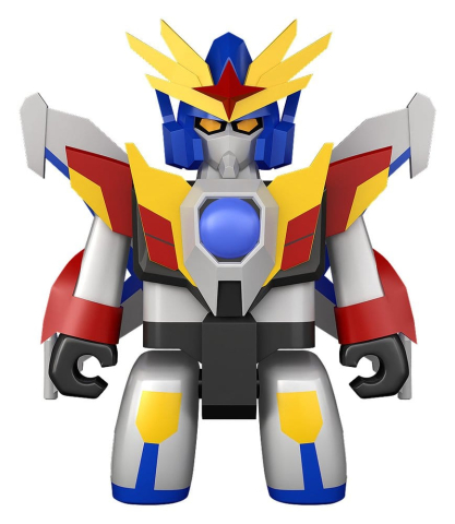 The Brave Fighter of Legend Da-Garn Brickroid Action Figure Da-Garn X 5 cm [4]