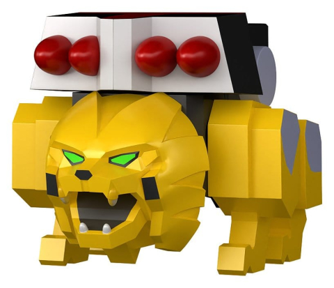 The Brave Fighter of Legend Da-Garn Brickroid Action Figure Ga-Orn (Animal Mode) 2 cm [6]