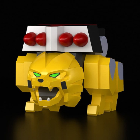 Jucarii - The Brave Fighter of Legend Da-Garn Brickroid Action Figure Ga-Orn (Animal Mode) 2 cm