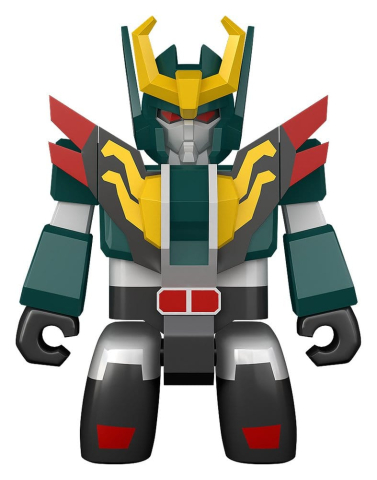 The Brave Fighter of Legend Da-Garn Brickroid Action Figure Seven Changer 5 cm [3]