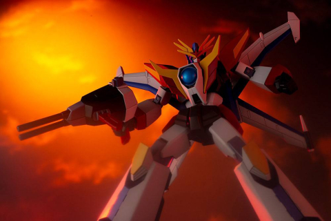The Brave Fighter of Legend Da-Garn Plastic Model Kit Da-Garn X (Reproduction) 17 cm [15]