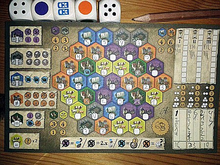 The Castles of Burgundy: The Dice Game [1]