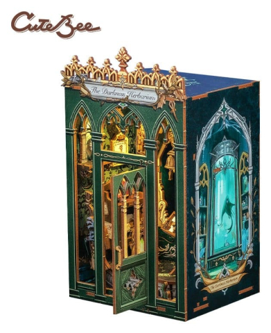 The Darkness Herbarium - DIY Book Nook Kit cu LED [6]