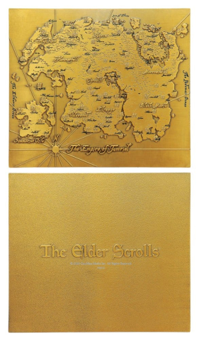 The Elder Scrolls Replica Metal Map of Tamriel Limited Edition 15 x 13 cm [1]