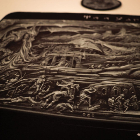 The Elder Scrolls V: Skyrim Desk Pad & Coaster Set [5]