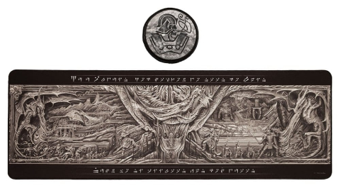 The Elder Scrolls V: Skyrim Desk Pad & Coaster Set [14]