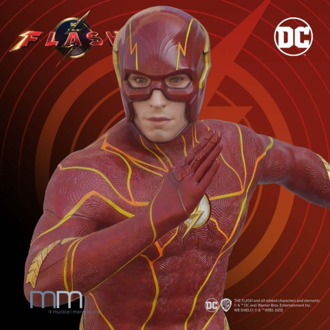 PRECOMENZI - The Flash Life-Size Statue Flash 210 cm