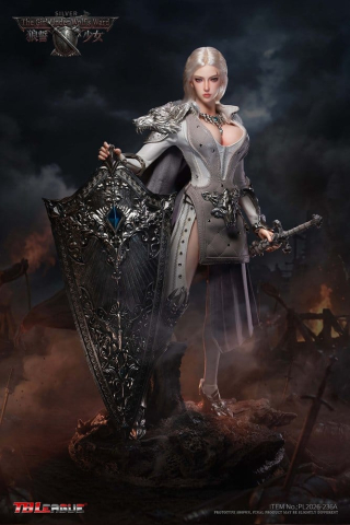 The Girl Under Wolf's Ward Action Figure 1/6 Alina (Silver) 30 cm [6]