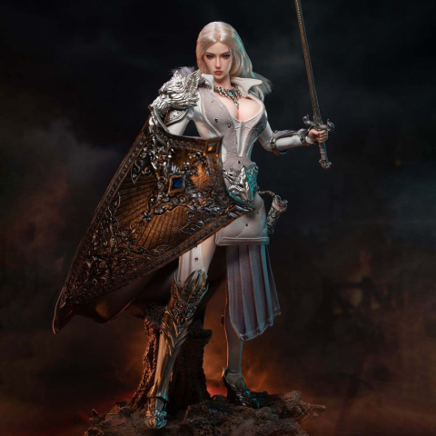 Jucarii - The Girl Under Wolf's Ward Action Figure 1/6 Alina (Silver) 30 cm