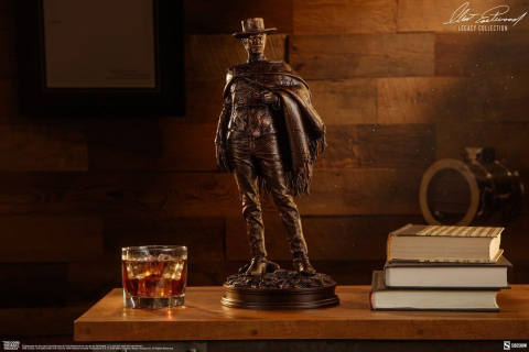 The Good, The Bad and the Ugly Statue The Man with No Name (Faux Bronze) 39 cm [0]