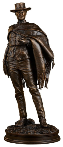 The Good, The Bad and the Ugly Statue The Man with No Name (Faux Bronze) 39 cm [7]