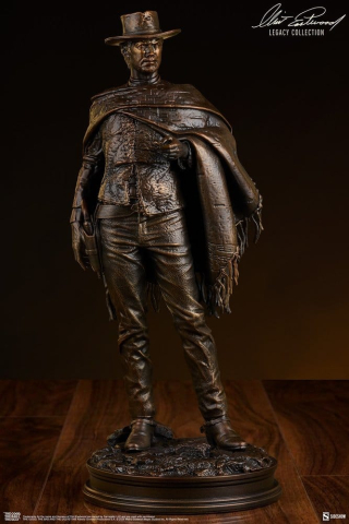 The Good, The Bad and the Ugly Statue The Man with No Name (Faux Bronze) 39 cm [2]