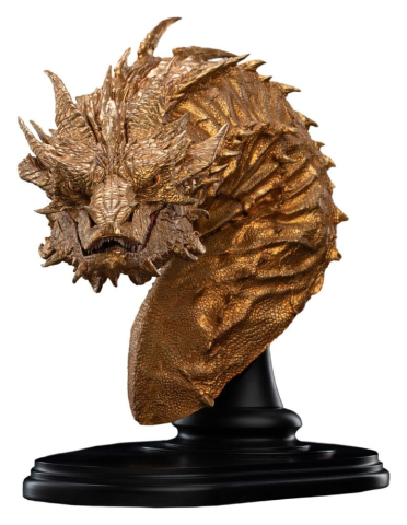 PRECOMENZI - The Hobbit Bust Smaug the Golden 36 cm