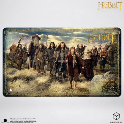 Board Games - The Hobbit Playmat Thorin's Company Q-Workshop 61 x 35 cm